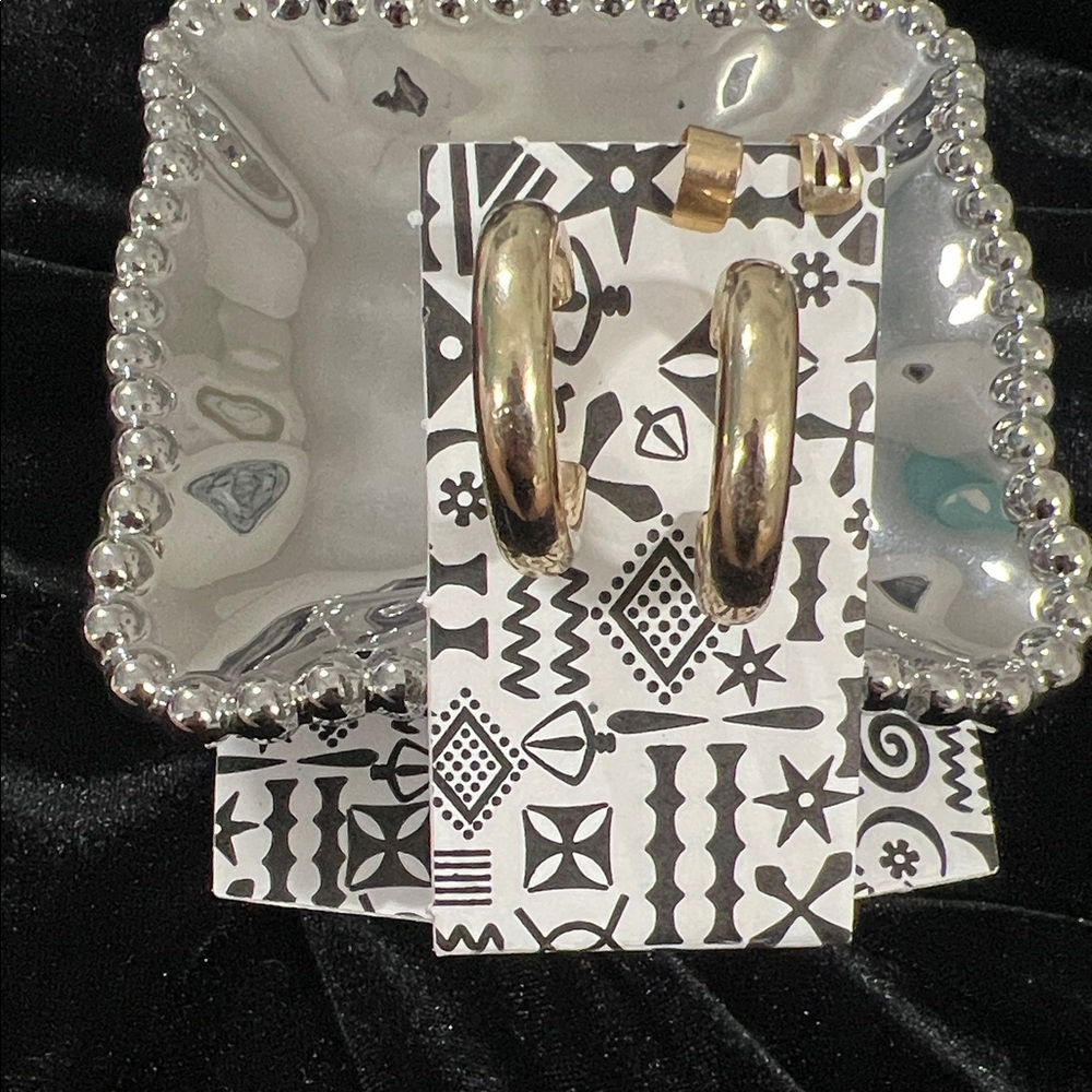 Gold Hoop Earrings